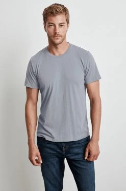 Velvet By Graham & Spencer HOWARD WHISPER CLASSIC CREW NECK TEE Mens
