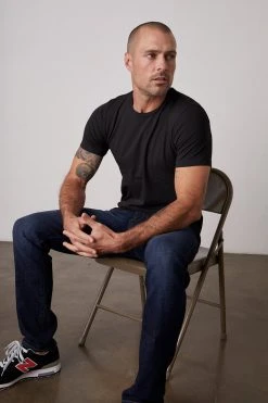 Velvet By Graham & Spencer HOWARD WHISPER CLASSIC CREW NECK TEE