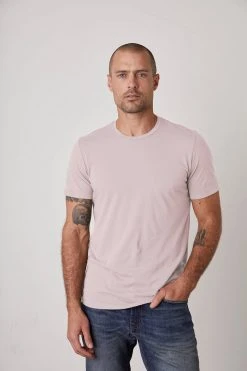 Velvet By Graham & Spencer HOWARD WHISPER CLASSIC CREW NECK TEE