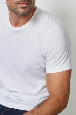 Velvet By Graham & Spencer HOWARD WHISPER CLASSIC CREW NECK TEE
