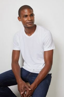Velvet By Graham & Spencer HOWARD WHISPER CLASSIC CREW NECK TEE