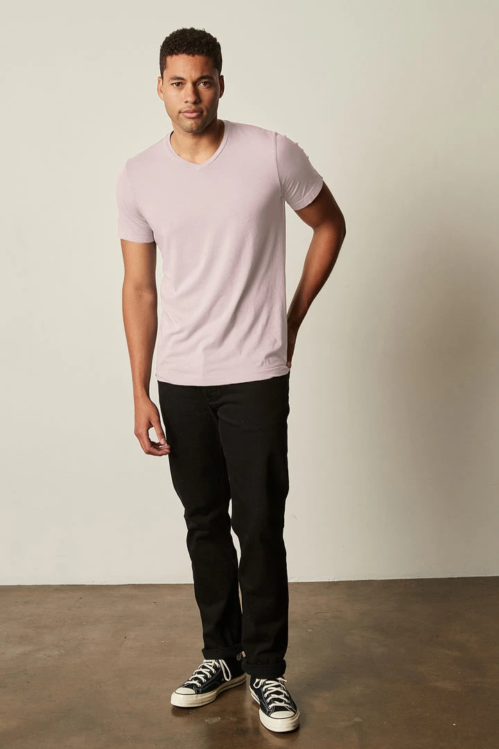 Velvet By Graham & Spencer SAMSEN WHISPER CLASSIC V-NECK TEE Mens 1 Velvet By Graham & Spencer SAMSEN WHISPER CLASSIC V-NECK TEE Mens