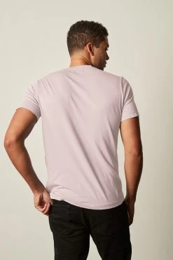 Velvet By Graham & Spencer SAMSEN WHISPER CLASSIC V-NECK TEE Mens