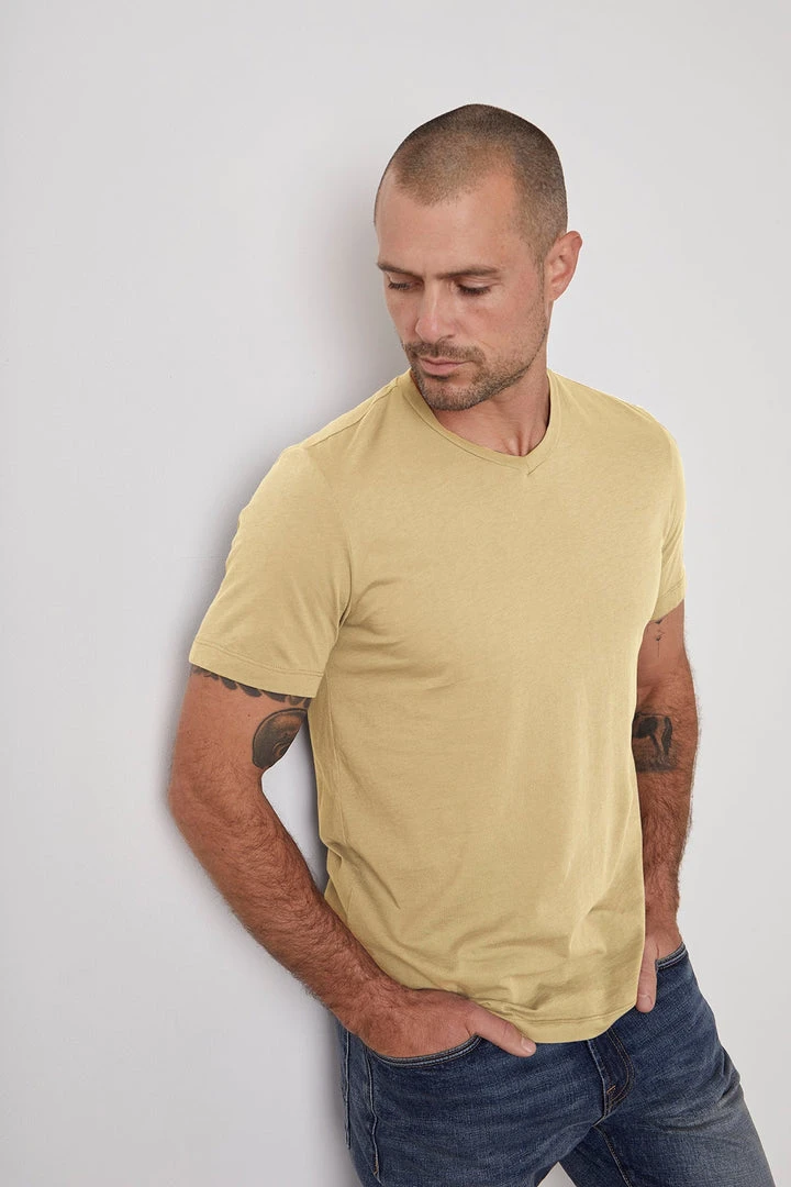 Velvet By Graham & Spencer SAMSEN WHISPER CLASSIC V-NECK TEE Mens 29 Velvet By Graham & Spencer SAMSEN WHISPER CLASSIC V-NECK TEE Mens