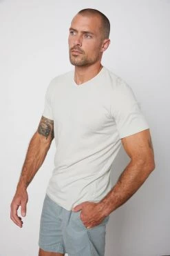 Velvet By Graham & Spencer SAMSEN WHISPER CLASSIC V-NECK TEE