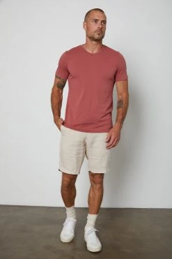 Velvet By Graham & Spencer SAMSEN WHISPER CLASSIC V-NECK TEE