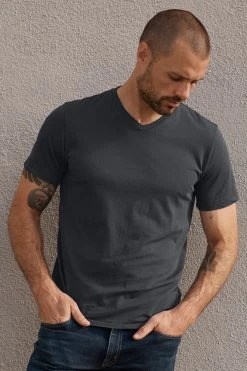 Velvet By Graham & Spencer SAMSEN WHISPER CLASSIC V-NECK TEE