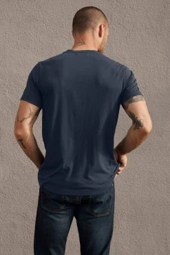 Velvet By Graham & Spencer SAMSEN WHISPER CLASSIC V-NECK TEE Mens