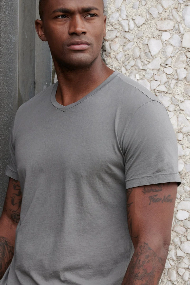 Velvet By Graham & Spencer SAMSEN WHISPER CLASSIC V-NECK TEE Mens 19 Velvet By Graham & Spencer SAMSEN WHISPER CLASSIC V-NECK TEE Mens
