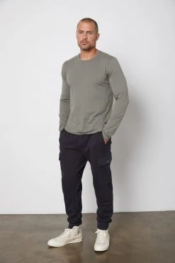 Velvet By Graham & Spencer AARON DRAWSTRING JOGGER