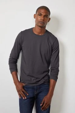 Velvet By Graham & Spencer SKEETER WHISPER CLASSIC CREW NECK TEE Mens