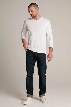 Velvet By Graham & Spencer SKEETER WHISPER CLASSIC CREW NECK TEE