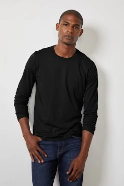 Velvet By Graham & Spencer SKEETER WHISPER CLASSIC CREW NECK TEE