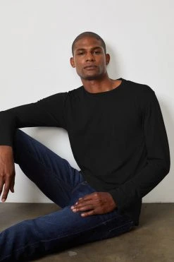 Velvet By Graham & Spencer SKEETER WHISPER CLASSIC CREW NECK TEE