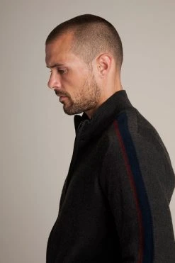 Velvet By Graham & Spencer Mens CRANE WOOL BLEND ZIP UP CARDIGAN 7 Velvet By Graham & Spencer Mens CRANE WOOL BLEND ZIP UP CARDIGAN