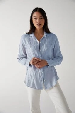 Velvet By Jenny Graham Womens MULHOLLAND SHIRT