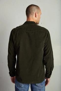 Velvet By Graham & Spencer Mens CAREY CORDUROY BUTTON-UP SHIRT