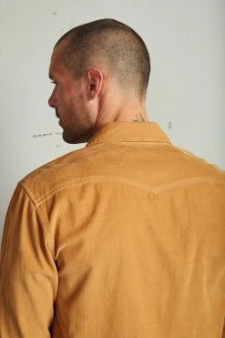 Velvet By Graham & Spencer Mens CAREY CORDUROY BUTTON-UP SHIRT