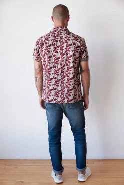 Velvet By Graham & Spencer Tees & Shirts NEILL PRINTED BUTTON-UP SHIRT