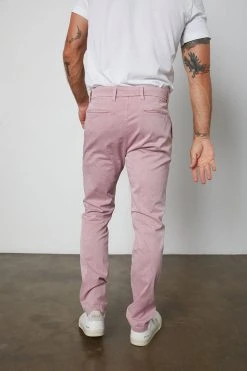Velvet By Graham & Spencer BROGAN COTTON TWILL PANT