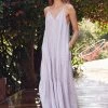 Velvet By Graham & Spencer Womens CLEO LINEN MAXI DRESS