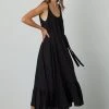 Velvet By Graham & Spencer ELARA LINEN TANK DRESS Womens