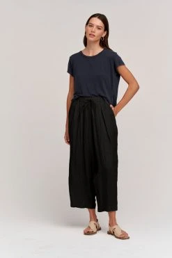 Velvet By Graham & Spencer GINNY LINEN PANT Womens