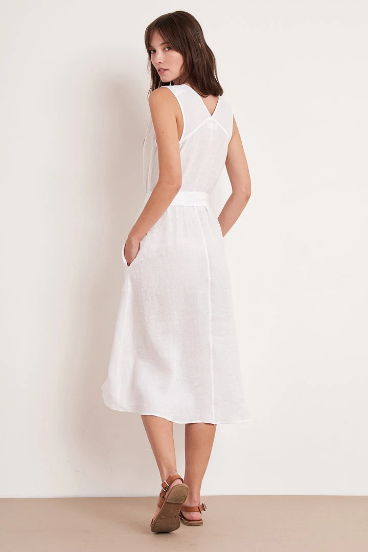 Velvet By Graham & Spencer HARMONY LINEN DRESS 3 Velvet By Graham & Spencer HARMONY LINEN DRESS