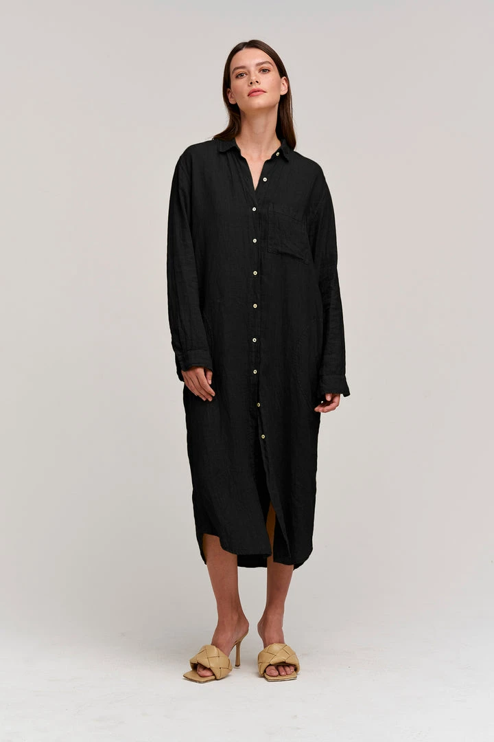 Velvet By Graham & Spencer Womens JORA LINEN BUTTON-UP DRESS 31 Velvet By Graham & Spencer Womens JORA LINEN BUTTON-UP DRESS
