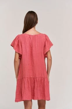 Velvet By Graham & Spencer KASSIDY LINEN DRESS