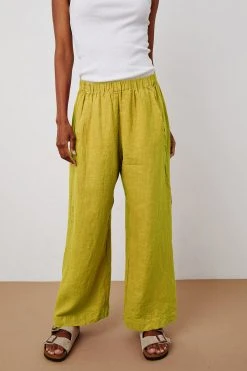 Velvet By Graham & Spencer Womens LOLA LINEN PANT