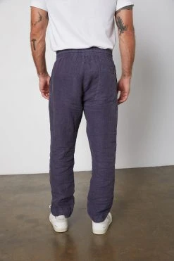 Velvet By Graham & Spencer Mens VANN LINEN PANT