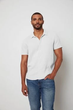 Velvet By Graham & Spencer Mens CHRISTIAN BUTTON-UP SHIRT