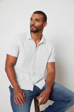 Velvet By Graham & Spencer Mens CHRISTIAN BUTTON-UP SHIRT