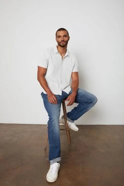 Velvet By Graham & Spencer Mens CHRISTIAN BUTTON-UP SHIRT