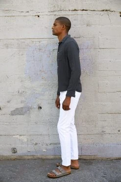 Velvet By Graham & Spencer Mens ELTON COTTON WOVEN BUTTON-UP SHIRT