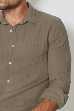 Velvet By Graham & Spencer ELTON BUTTON-UP SHIRT