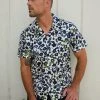 Velvet By Graham & Spencer ISAIAH PRINTED BUTTON-UP SHIRT