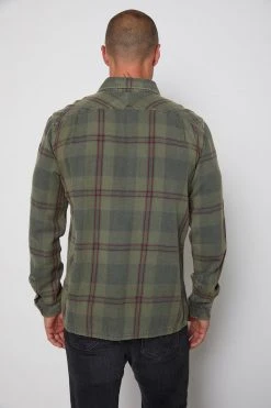 Velvet By Graham & Spencer KIRK PLAID BUTTON-UP SHIRT Mens