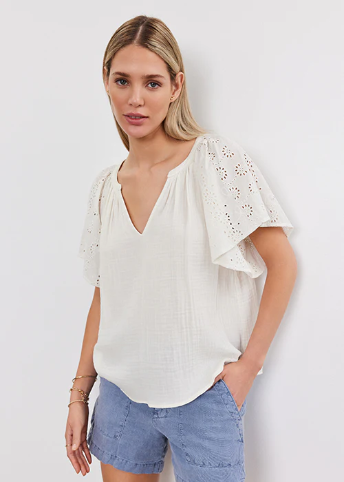 Velvet by Graham & Spencer Sales Shop -Velvet by Graham & Spencer Sales Shop cot eyelet mix tish06 coconut 0023 500x700 397e0380 57e7 4596 8db5 d5e156037a85